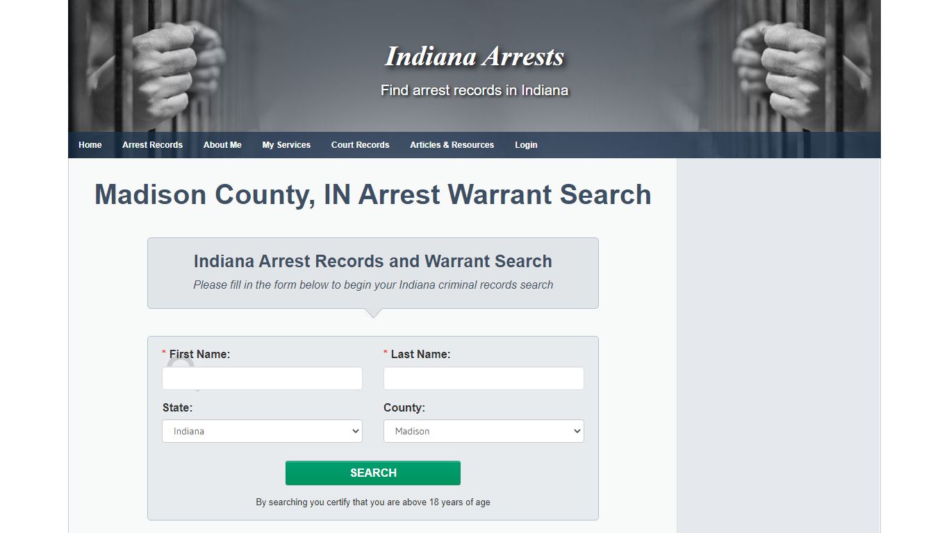 Madison County, IN Arrest Warrant Search - Indiana Arrests